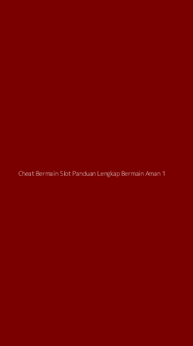 Tampilan Antarmuka Aplikasi Cheat Bermain Slot Panduan Lengkap Bermain Aman - 1