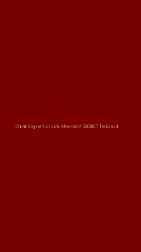 Tampilan Antarmuka Aplikasi Cheat Engine Slot Link Alternatif Sbobet Terbaru - 4