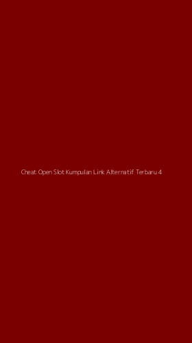 Tampilan Antarmuka Aplikasi Cheat Open Slot Kumpulan Link Alternatif Terbaru - 4