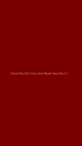 Tampilan Antarmuka Aplikasi Cheat Rtp Slot Situs Slot Modal Awal Kecil - 1