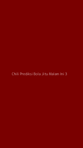 Tampilan Antarmuka Aplikasi Chili Prediksi Bola Jitu Malam Ini - 3