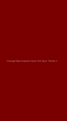 Tampilan Antarmuka Aplikasi Chutogel Wap Kumpulan Game Slot Gacor Terbaik - 2