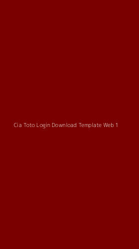 Tampilan Antarmuka Aplikasi Cia Toto Login Download Template Web - 1
