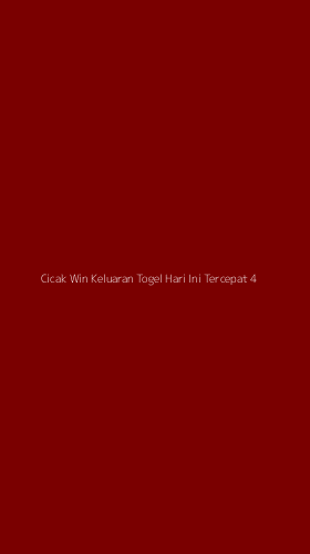 Tampilan Antarmuka Aplikasi Cicak Win Keluaran Togel Hari Ini Tercepat - 4