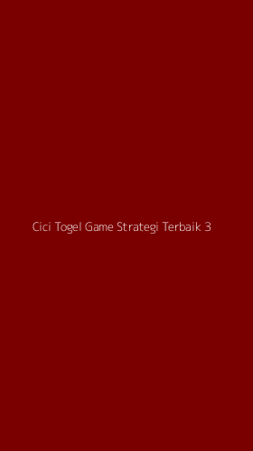 Tampilan Antarmuka Aplikasi Cici Togel Game Strategi Terbaik - 3