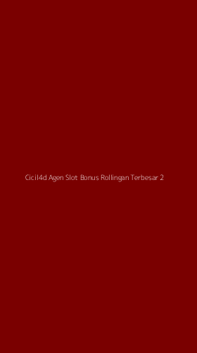 Tampilan Antarmuka Aplikasi Cicil4d Agen Slot Bonus Rollingan Terbesar - 2
