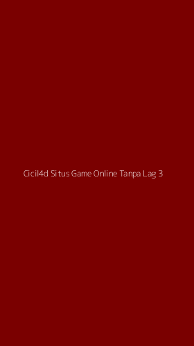 Tampilan Antarmuka Aplikasi Cicil4d Situs Game Online Tanpa Lag - 3
