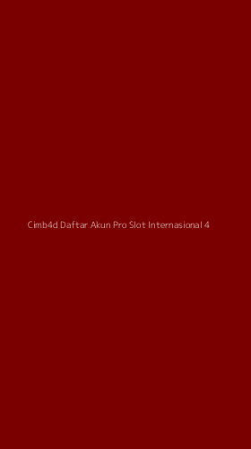 Tampilan Antarmuka Aplikasi Cimb4d Daftar Akun Pro Slot Internasional - 4