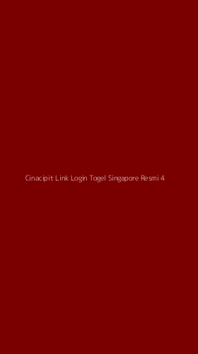 Tampilan Antarmuka Aplikasi Cinacipit Link Login Togel Singapore Resmi - 4