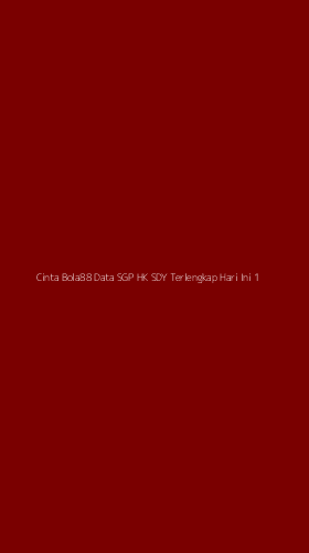 Tampilan Antarmuka Aplikasi Cinta Bola88 Data Sgp Hk Sdy Terlengkap Hari Ini - 1