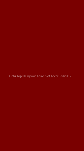Tampilan Antarmuka Aplikasi Cinta Togel Kumpulan Game Slot Gacor Terbaik - 2