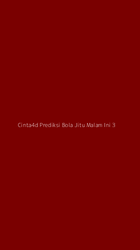 Tampilan Antarmuka Aplikasi Cinta4d Prediksi Bola Jitu Malam Ini - 3