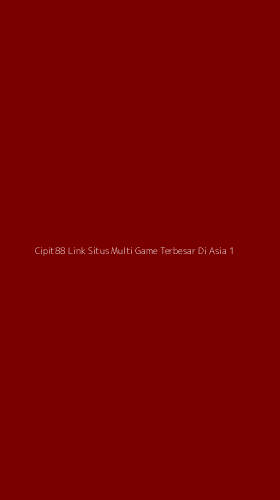 Tampilan Antarmuka Aplikasi Cipit88 Link Situs Multi Game Terbesar Di Asia - 1