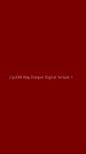 Tampilan Antarmuka Aplikasi Cipit88 Wap Dompet Digital Terbaik - 1