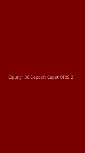Tampilan Antarmuka Aplikasi Cipung138 Deposit Cepat Qris - 3