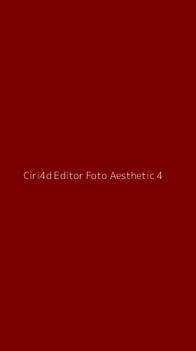 Tampilan Antarmuka Aplikasi Ciri4d Editor Foto Aesthetic - 4