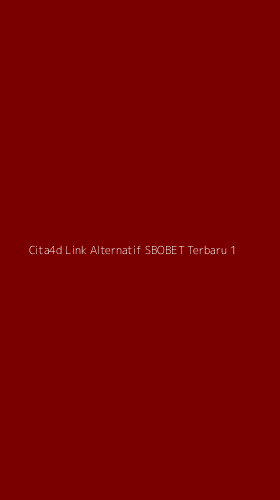 Tampilan Antarmuka Aplikasi Cita4d Link Alternatif Sbobet Terbaru - 1