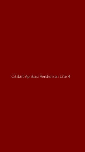 Tampilan Antarmuka Aplikasi Citibet Aplikasi Pendidikan Lite - 4