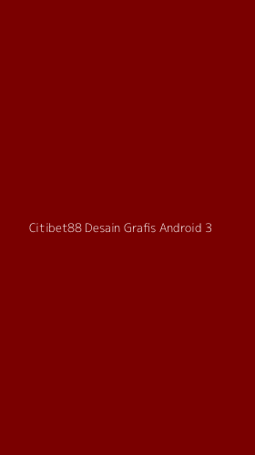 Tampilan Antarmuka Aplikasi Citibet88 Desain Grafis Android - 3