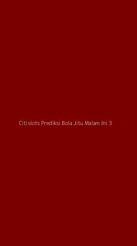 Tampilan Antarmuka Aplikasi Citislots Prediksi Bola Jitu Malam Ini - 3