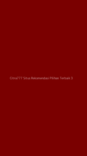 Tampilan Antarmuka Aplikasi Citra777 Situs Rekomendasi Pilihan Terbaik - 3
