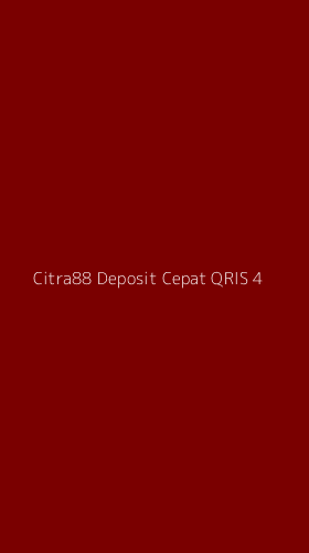 Tampilan Antarmuka Aplikasi Citra88 Deposit Cepat Qris - 4