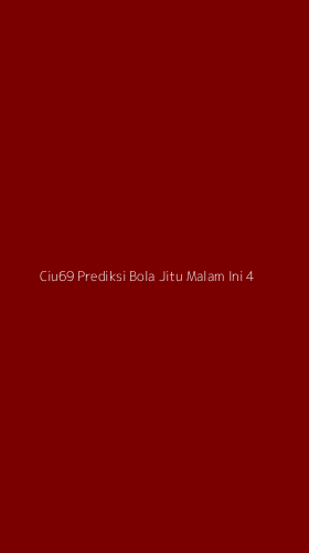 Tampilan Antarmuka Aplikasi Ciu69 Prediksi Bola Jitu Malam Ini - 4