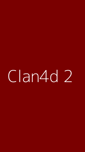 Tampilan Antarmuka Aplikasi Clan4d - 2