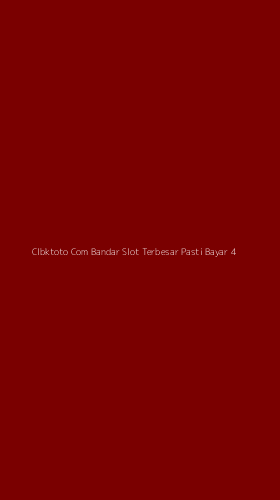 Tampilan Antarmuka Aplikasi Clbktoto Com Bandar Slot Terbesar Pasti Bayar - 4
