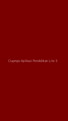 Tampilan Antarmuka Aplikasi Clupmpo Aplikasi Pendidikan Lite - 3