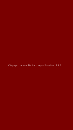 Tampilan Antarmuka Aplikasi Clupmpo Jadwal Pertandingan Bola Hari Ini - 4