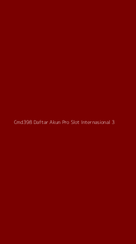 Tampilan Antarmuka Aplikasi Cmd398 Daftar Akun Pro Slot Internasional - 3