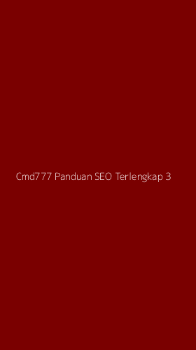 Tampilan Antarmuka Aplikasi Cmd777 Panduan Seo Terlengkap - 3