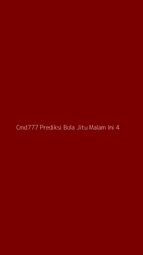 Tampilan Antarmuka Aplikasi Cmd777 Prediksi Bola Jitu Malam Ini - 4