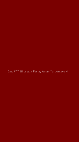 Tampilan Antarmuka Aplikasi Cmd777 Situs Mix Parlay Aman Terpercaya - 4