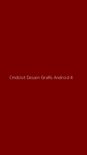 Tampilan Antarmuka Aplikasi Cmdslot Desain Grafis Android - 4