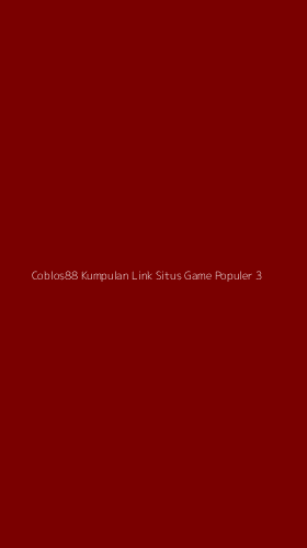 Tampilan Antarmuka Aplikasi Coblos88 Kumpulan Link Situs Game Populer - 3