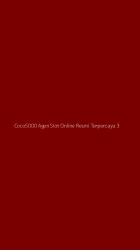 Tampilan Antarmuka Aplikasi Coco5000 Agen Slot Online Resmi Terpercaya - 3