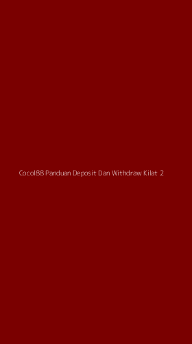 Tampilan Antarmuka Aplikasi Cocol88 Panduan Deposit Dan Withdraw Kilat - 2