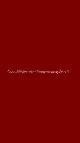 Tampilan Antarmuka Aplikasi Cocol88slot Alat Pengembang Web - 3