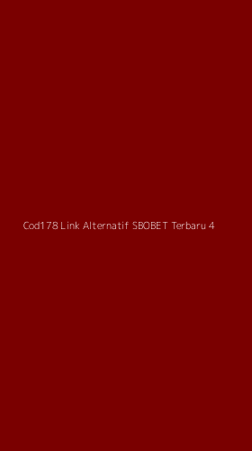 Tampilan Antarmuka Aplikasi Cod178 Link Alternatif Sbobet Terbaru - 4