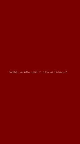 Tampilan Antarmuka Aplikasi Cod4d Link Alternatif Toto Online Terbaru - 2