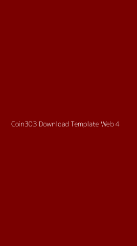 Tampilan Antarmuka Aplikasi Coin303 Download Template Web - 4