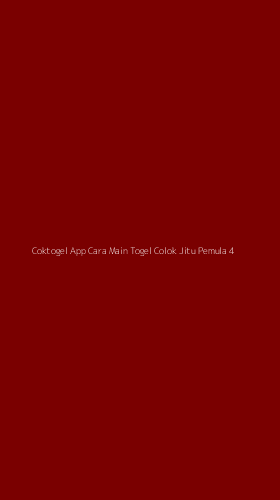 Tampilan Antarmuka Aplikasi Coktogel App Cara Main Togel Colok Jitu Pemula - 4