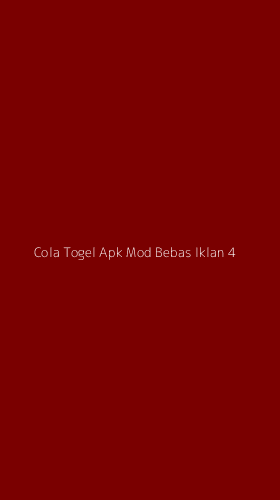 Tampilan Antarmuka Aplikasi Cola Togel Apk Mod Bebas Iklan - 4