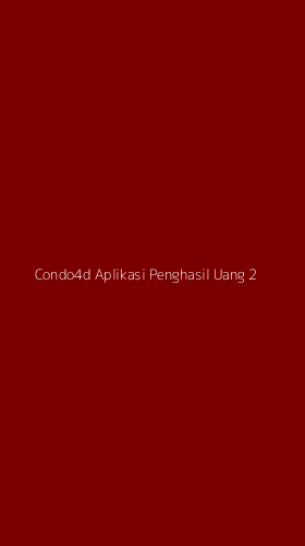 Tampilan Antarmuka Aplikasi Condo4d Aplikasi Penghasil Uang - 2