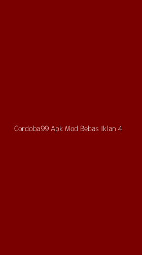 Tampilan Antarmuka Aplikasi Cordoba99 Apk Mod Bebas Iklan - 4