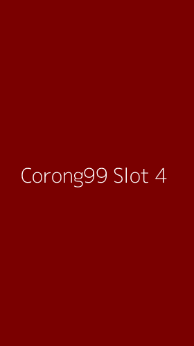 Tampilan Antarmuka Aplikasi Corong99 Slot - 4