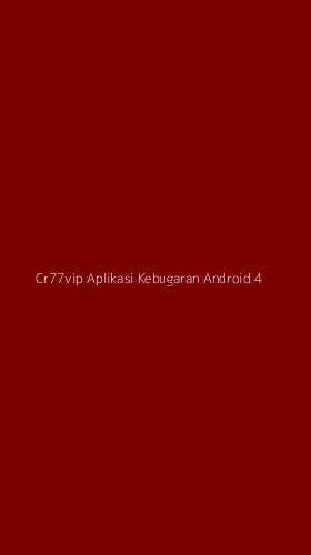 Tampilan Antarmuka Aplikasi Cr77vip Aplikasi Kebugaran Android - 4