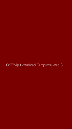 Tampilan Antarmuka Aplikasi Cr77vip Download Template Web - 3